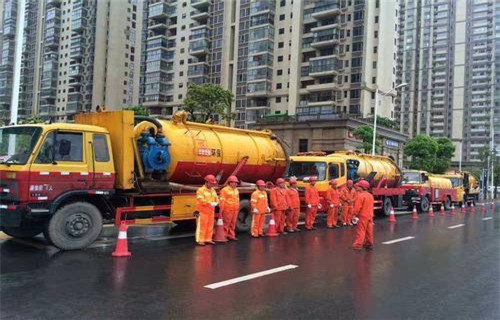 隆林市政管道清淤